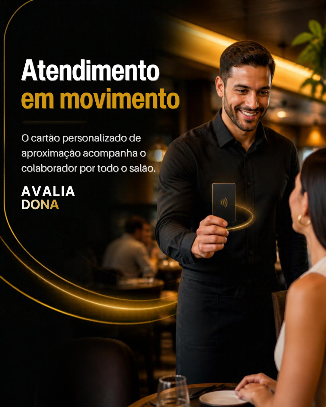 Sua conexão em movimento